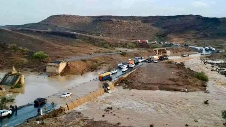 فيضانات اليمن 2022