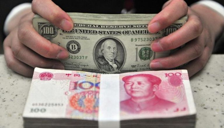 ارتفاع الدولار مقابل اليوان الصيني 