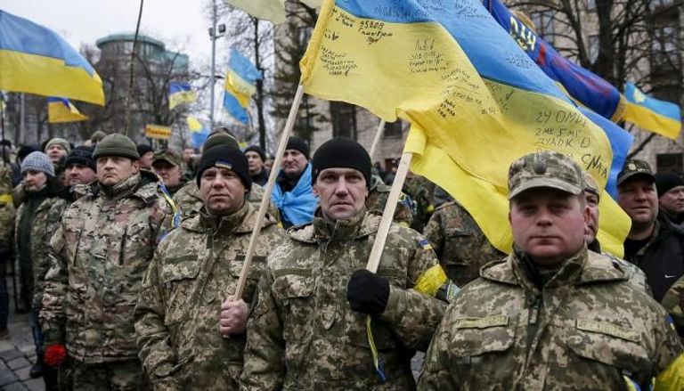 عناصر الجيش الأوكراني