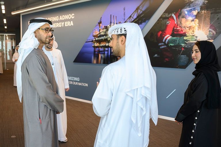 الشيخ محمد بن زايد آل نهيان يترأس الاجتماع السنوي لمجلس إدارة أدنوك