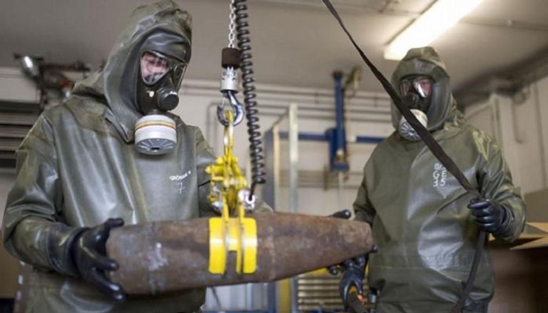 خطر استخدام الأسلحة الكيميائية يتزايد بالعالم- أرشيفية 