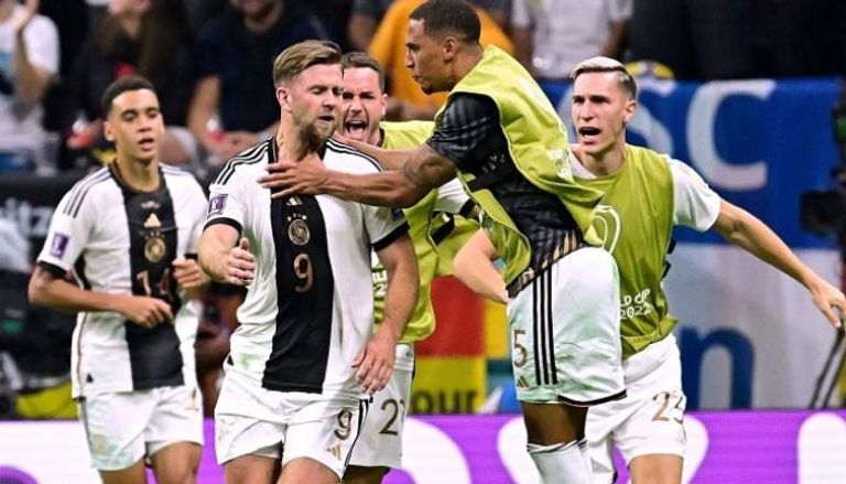 من مباراة ألمانيا وإسبانيا في كأس العالم 2022