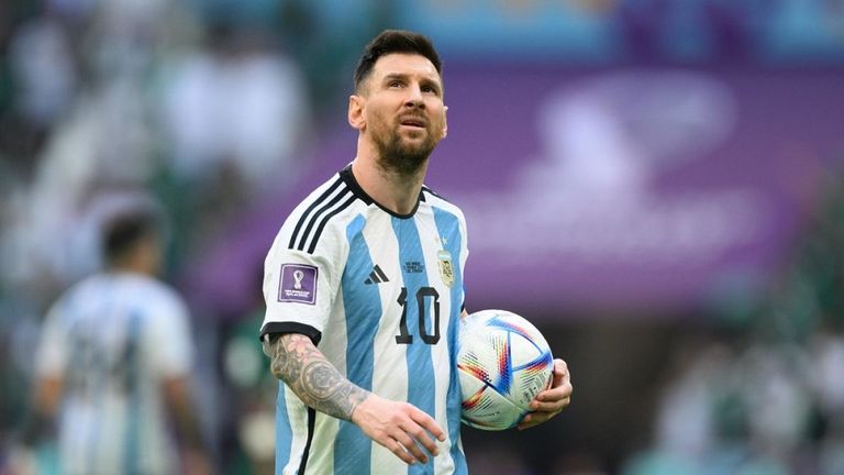 ليونيل ميسي قائد منتخب الأرجنتين في كأس العالم 2022