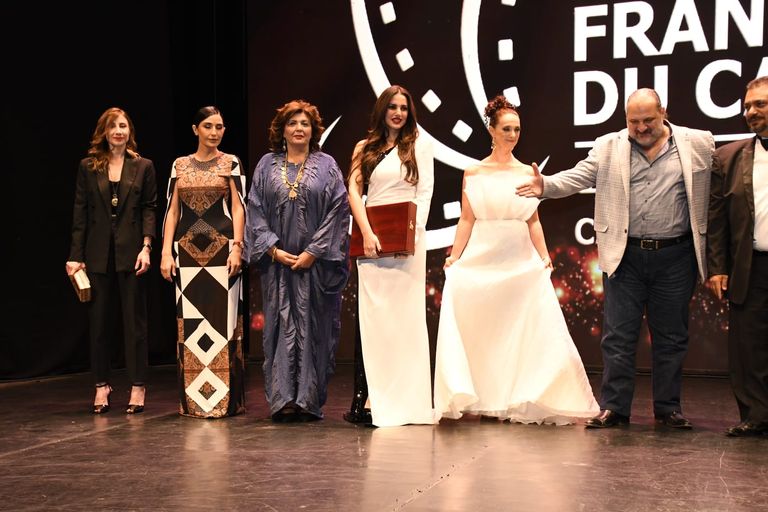 درة لحظة تكريمها