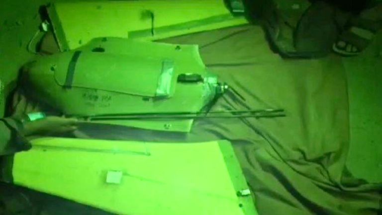 طائرة مسيرة أسقطتها قوات العمالقة في شبوة