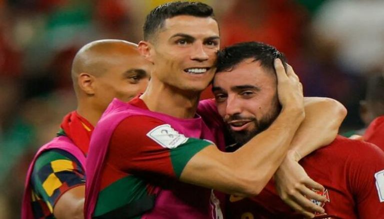 كريستيانو رونالدو وبرونو فرنانديز