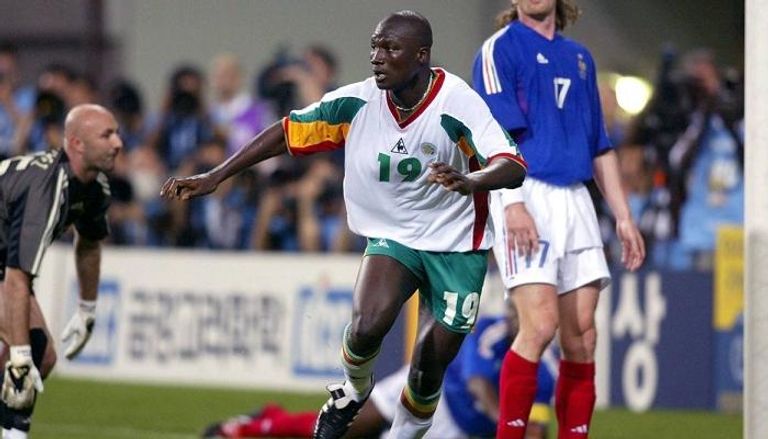 السنغال في افتتاح كأس العالم 2002