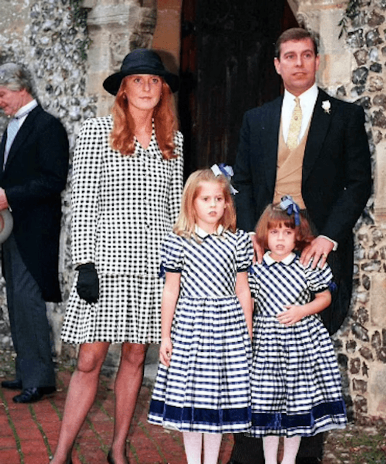 الأمير أندرو وطليقته سارة فيرجسون