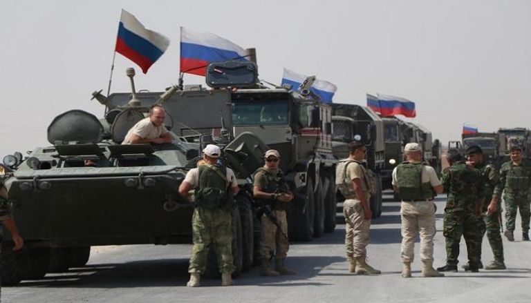 عناصر من القوات العسكرية الروسية في سوريا - أرشيفية