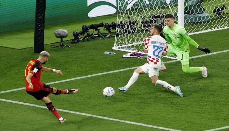 مباراة كرواتيا وبلجيكا