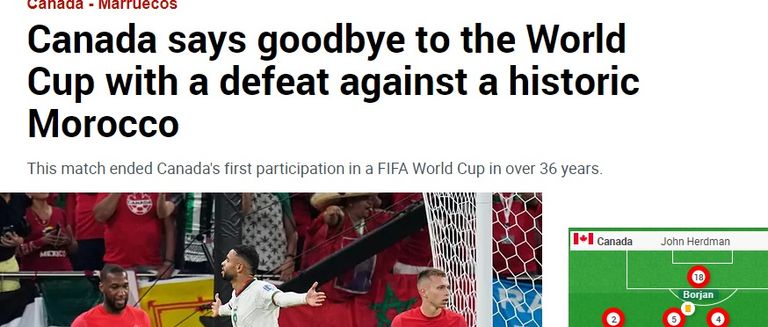 منتخب المغرب في كأس العالم 2022