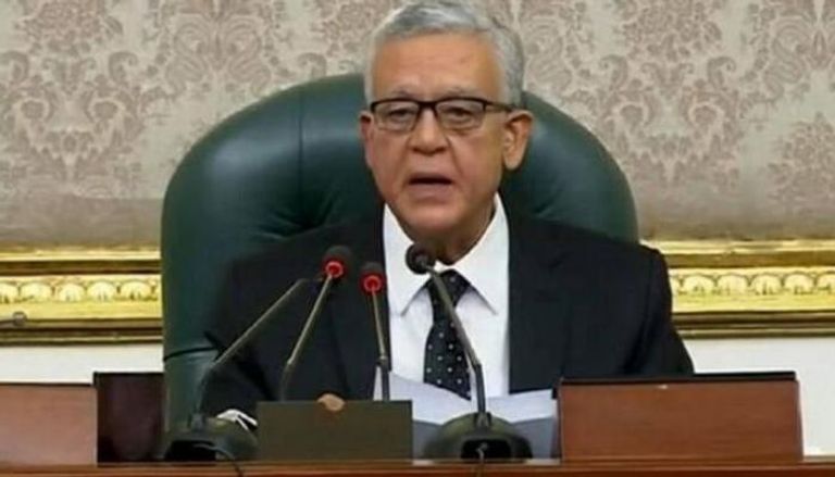 المستشار حنفي جبالي رئيس مجلس النواب المصري