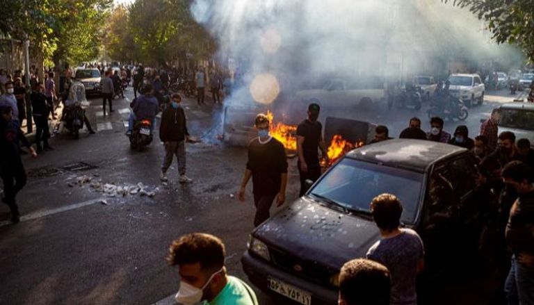 احتجاجات سابقة في إيران - أرشيفية