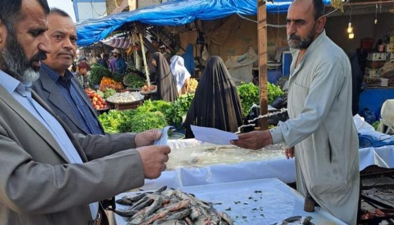 سوق شعبية في العراق