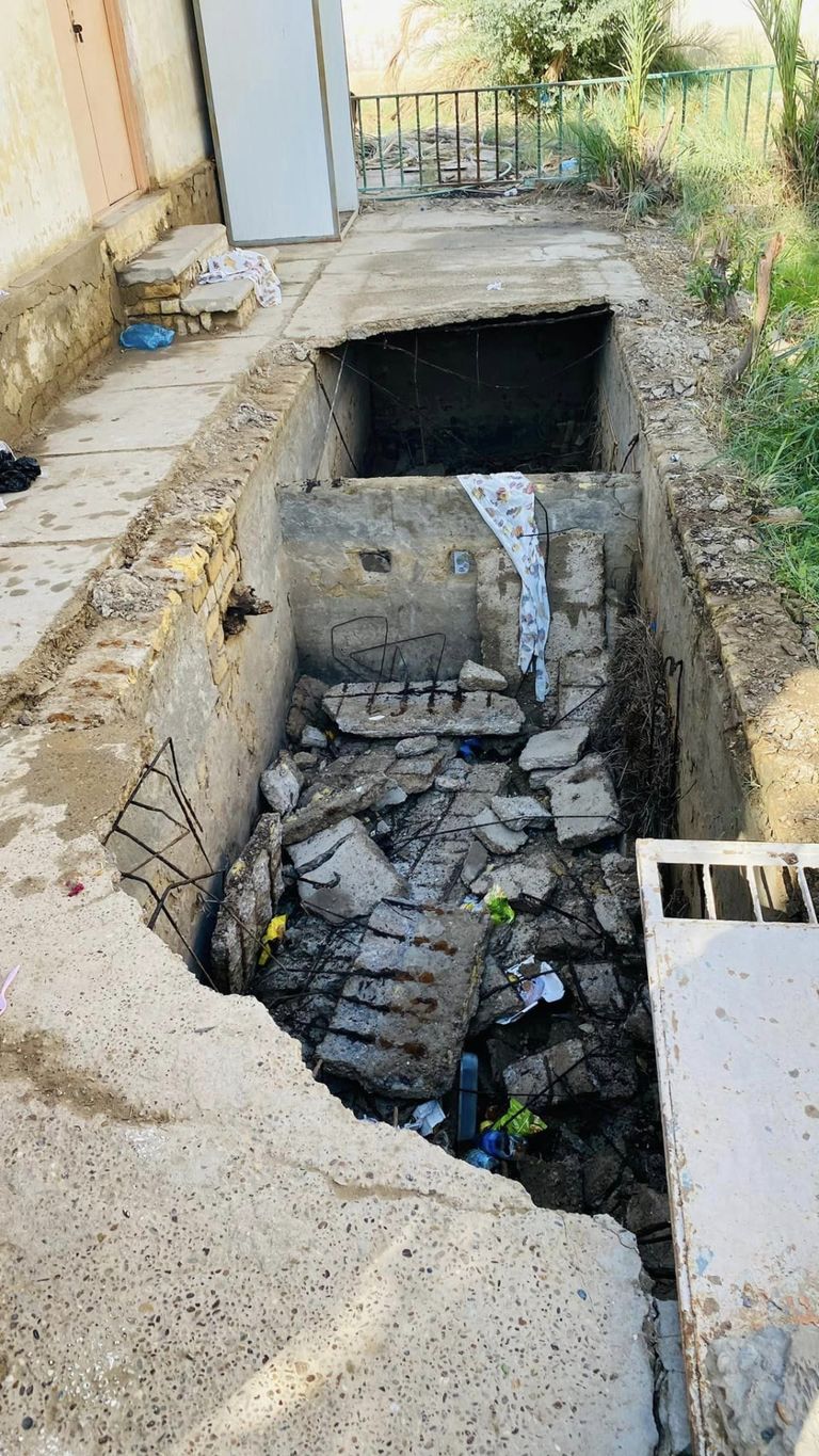 تلاميذ مصابون خلال تلقيهم العلاج