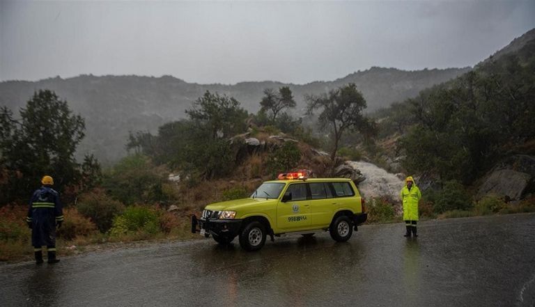جدة شهدت هطولا مبكرا للأمطار هذا الشتاء- أرشيفية
