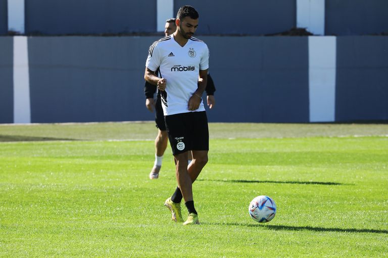 مهدي ليريس منتخب الجزائر