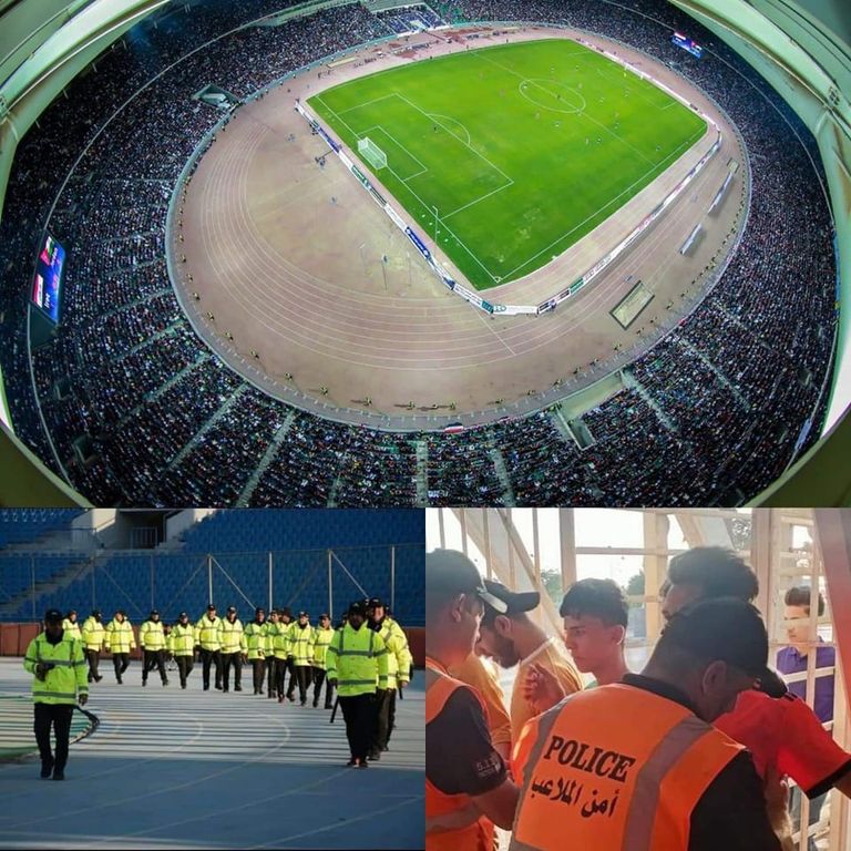 شرطة أمن الملاعب العراقية - أرشيفية