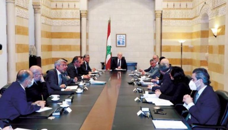 جلسة سابقة لمجلس الوزراء اللبناني