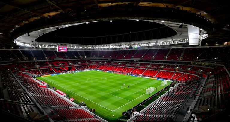 ملعب أحمد بن علي ملعب الثمامة أحد ملاعب كأس العالم 2022