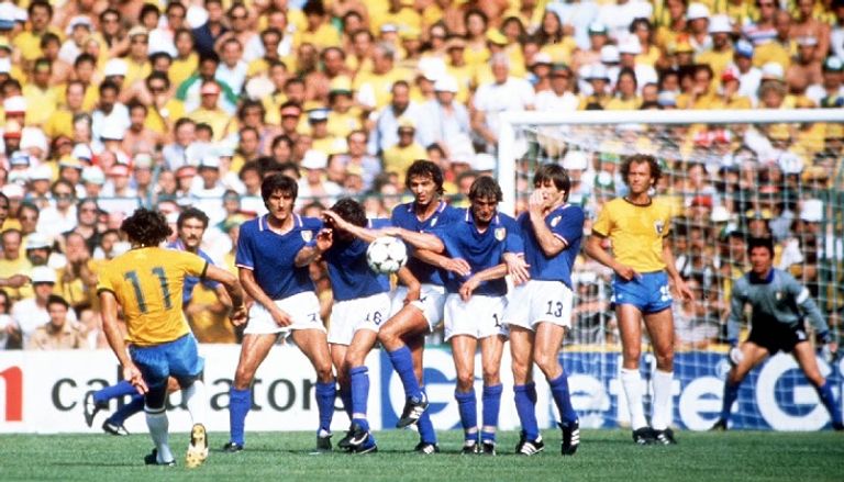 إيطاليا والبرازيل مباراة البرازيل وإيطاليا في كأس العالم 1982