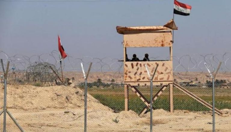 نقطة تفتيش لحرس الحدود العراقي مع إيران
