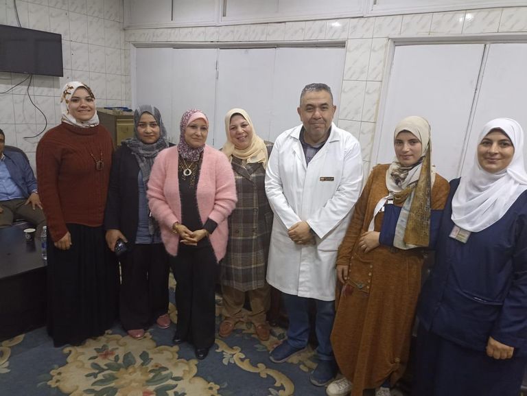 الممرضة نورهان منصور