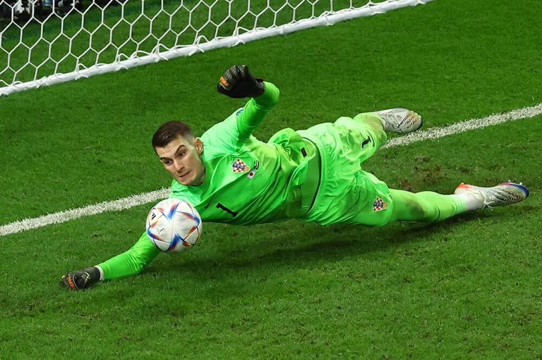 ليفاكوفيتش حارس كرواتيا ضد اليابان في كأس العالم 2022