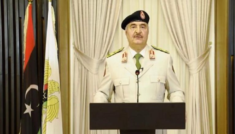 القائد العام للجيش الليبي المشير خليفة حفتر