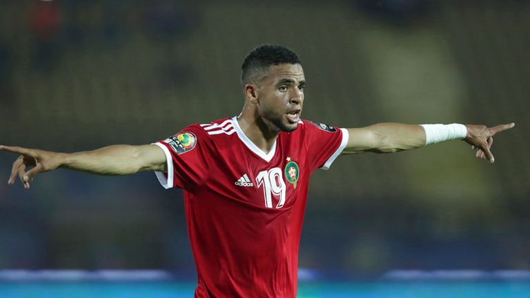 يوسف النصيري المغرب وإسبانيا في كأس العالم 2018
