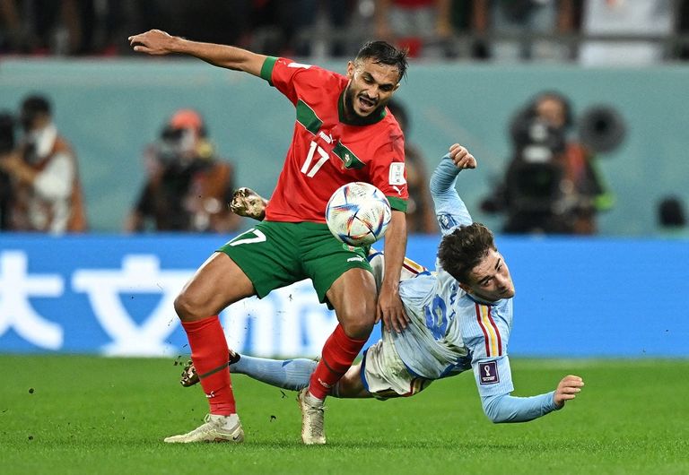 منتخب المغرب ضد إسبانيا منتخب المغرب