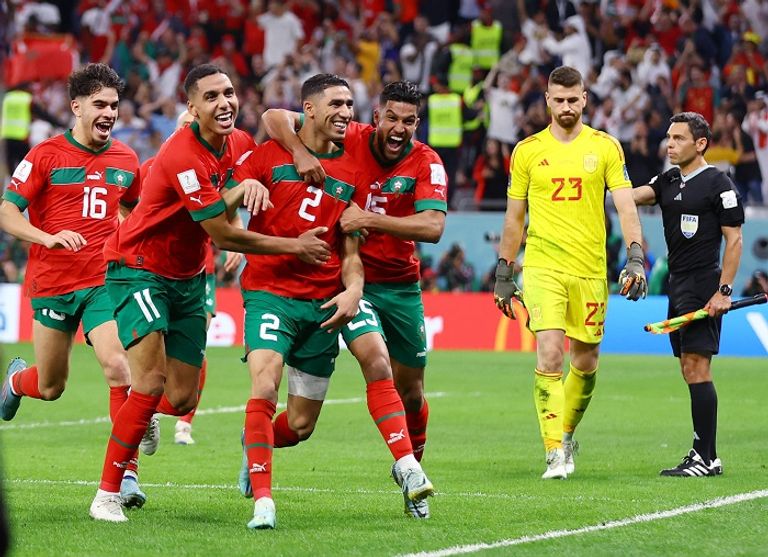تأهل المغرب جياني إنفانتينو رئيس الفيفا