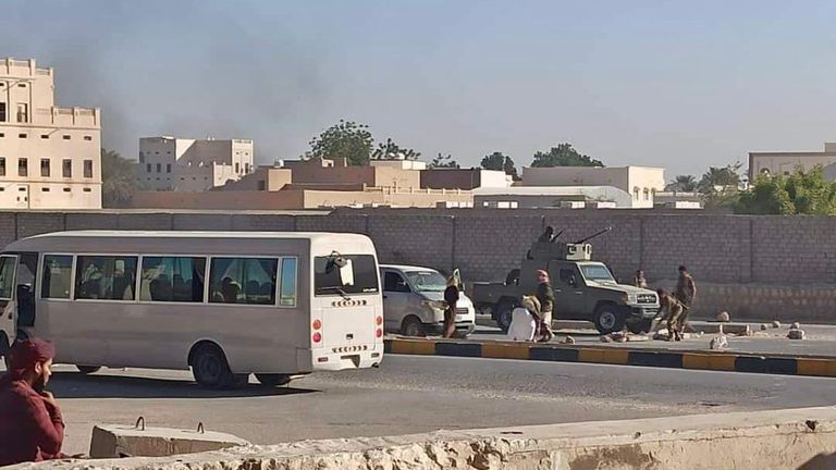 جانب من قمع الإخوان لعصيان مدني في وادي حضرموت