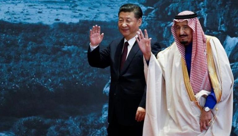 عاهل السعودية والرئيس الصيني