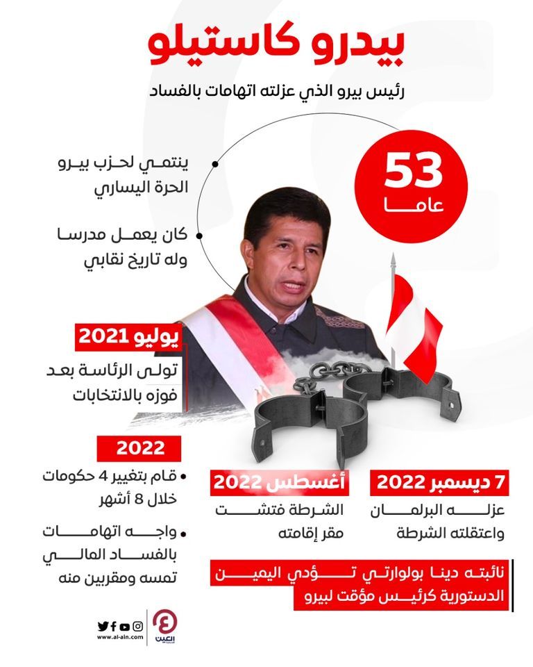 دينا بولوارتي رئيسة بيرو الجديدة