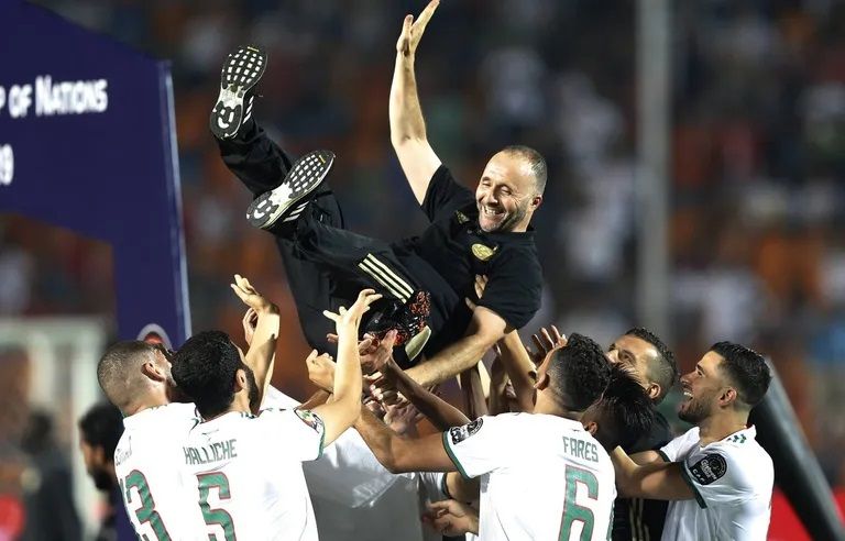 جمال بلماضي جمال بلماضي مدرب منتحب الجزائر