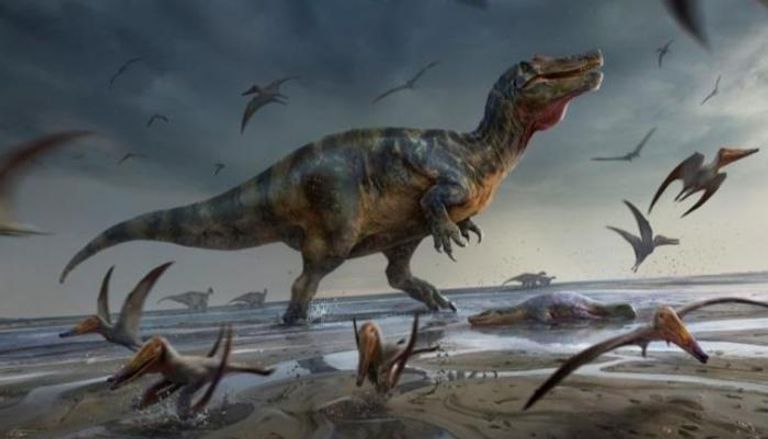 كويكب عملاق تسبب في انقراض الديناصورات