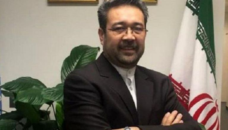 القائم بأعمال السفارة الإيرانية في لندن مهدي حسيني متين