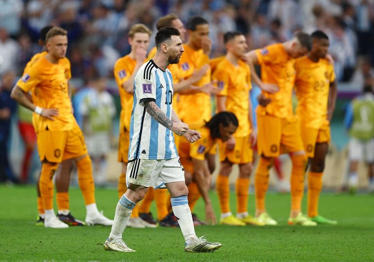 ليونيل ميسي نجم منتخب الأرجنتين