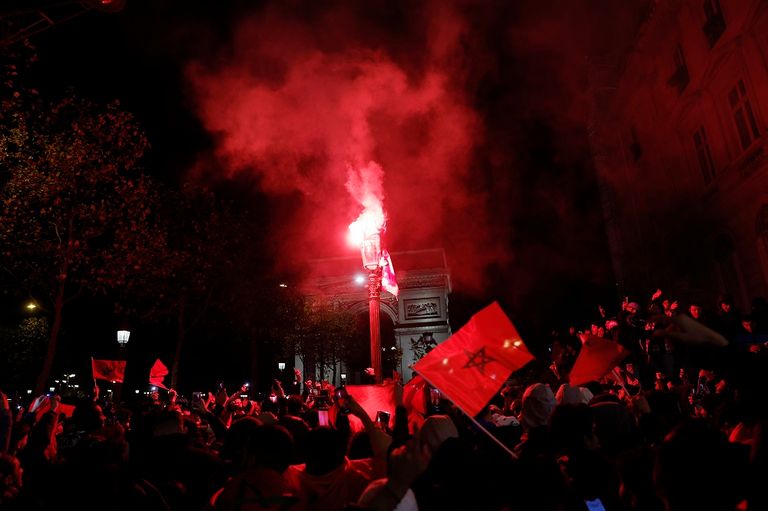 جماهير منتخب المغرب