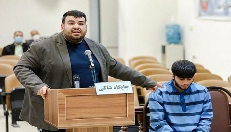 ماهان صدرات خلال محاكمته