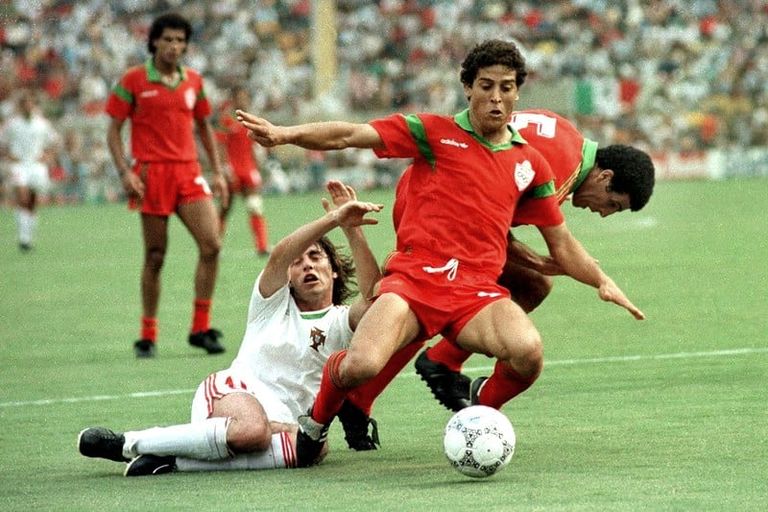 عبدالرزاق خيري نجم منتخب المغرب في كأس العالم 1986