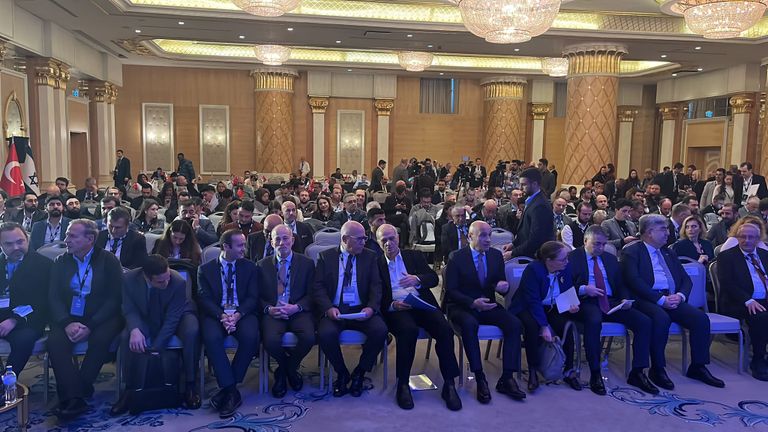 جانب من اللقاءات  الإسرائيلية التركية