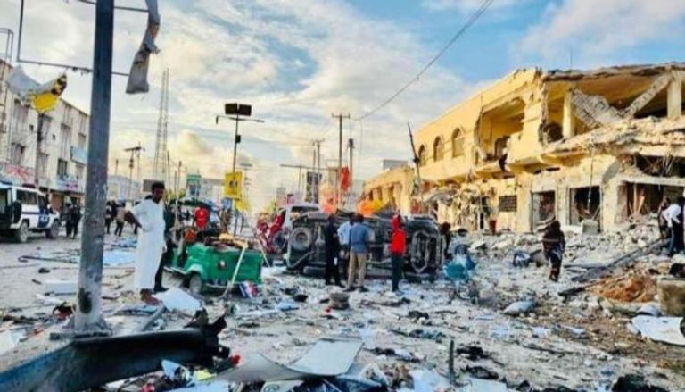 تفجير سابق ضرب العاصمة مقديشو 