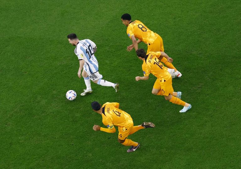 ميسي ضد هولندا ليونيل ميسي