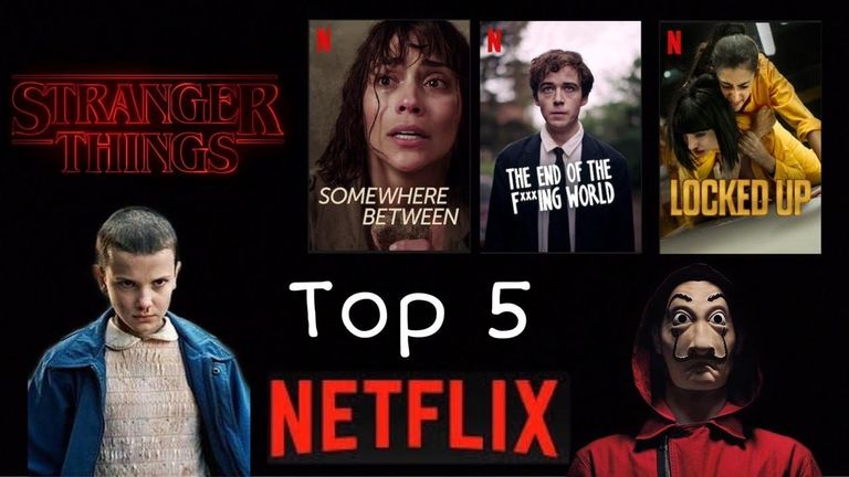 شعار نتفليكس ومنصات بث أخرى