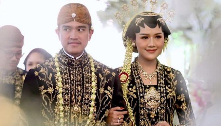 نجل رئيس إندونيسيا وزوجته
