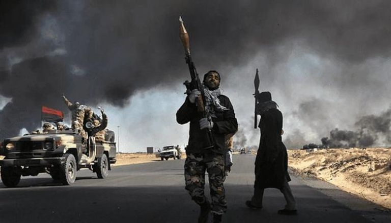 عناصر من المليشيات المسلحة في ليبيا- أرشيفية