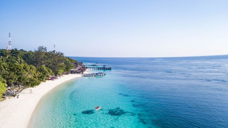 جزيرة " Mataking Beach Atoll" أحد أجمل شواط ماليزيا كوالالمبور أفضل 5 شواطئ مالیزیا كوالالمبور