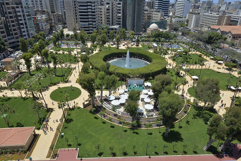 حديقة رينيه معوض أحد أماكن السياحة في بيروت السياحة في بيروت.. 7 بقاع رائعة بقلب لبنان